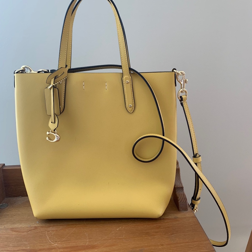 Coach Yellow Crossbody Bag